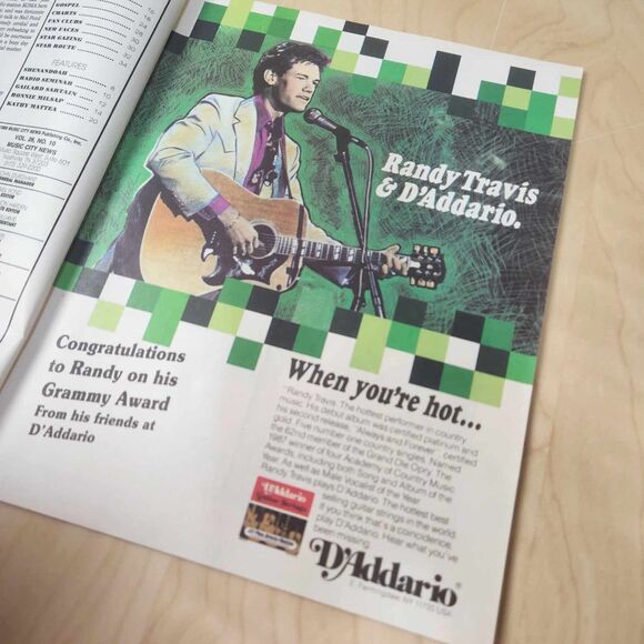 Vintage Music City News Magazine April 1989 Kathy Mattea Cover Country Music - Picture 2 of 5